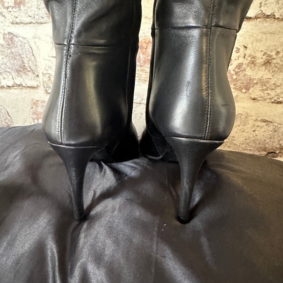 Albano Italian leather made in Italy heeled boots - Picture 5 of 6